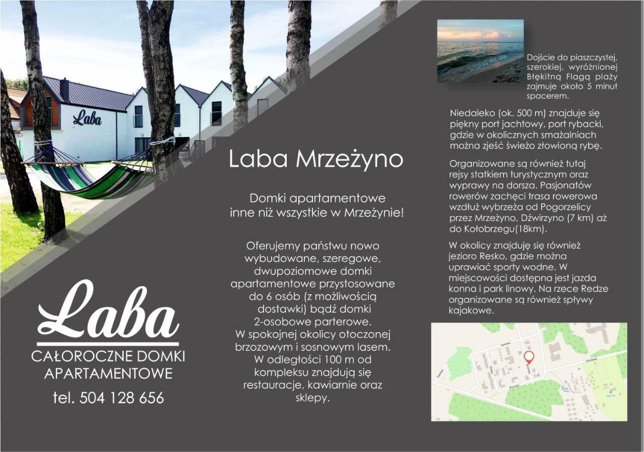 Laba Appartement Mrzeżyno Buitenkant foto
